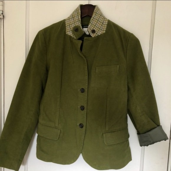 J. Crew Green Blazer - Picture 3 of 6